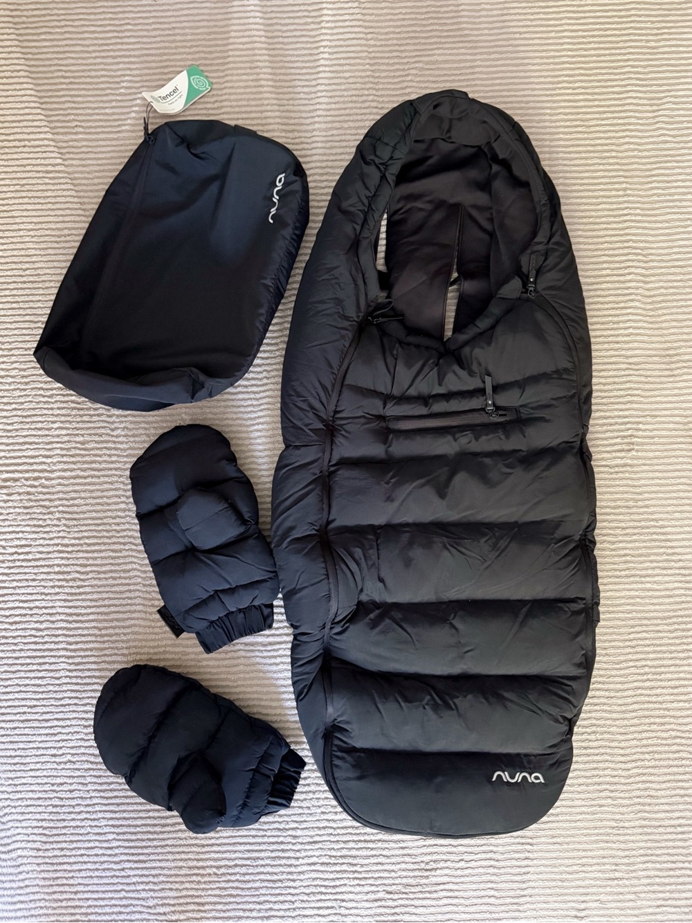 Nuna baby 2-piece winter set for stroller